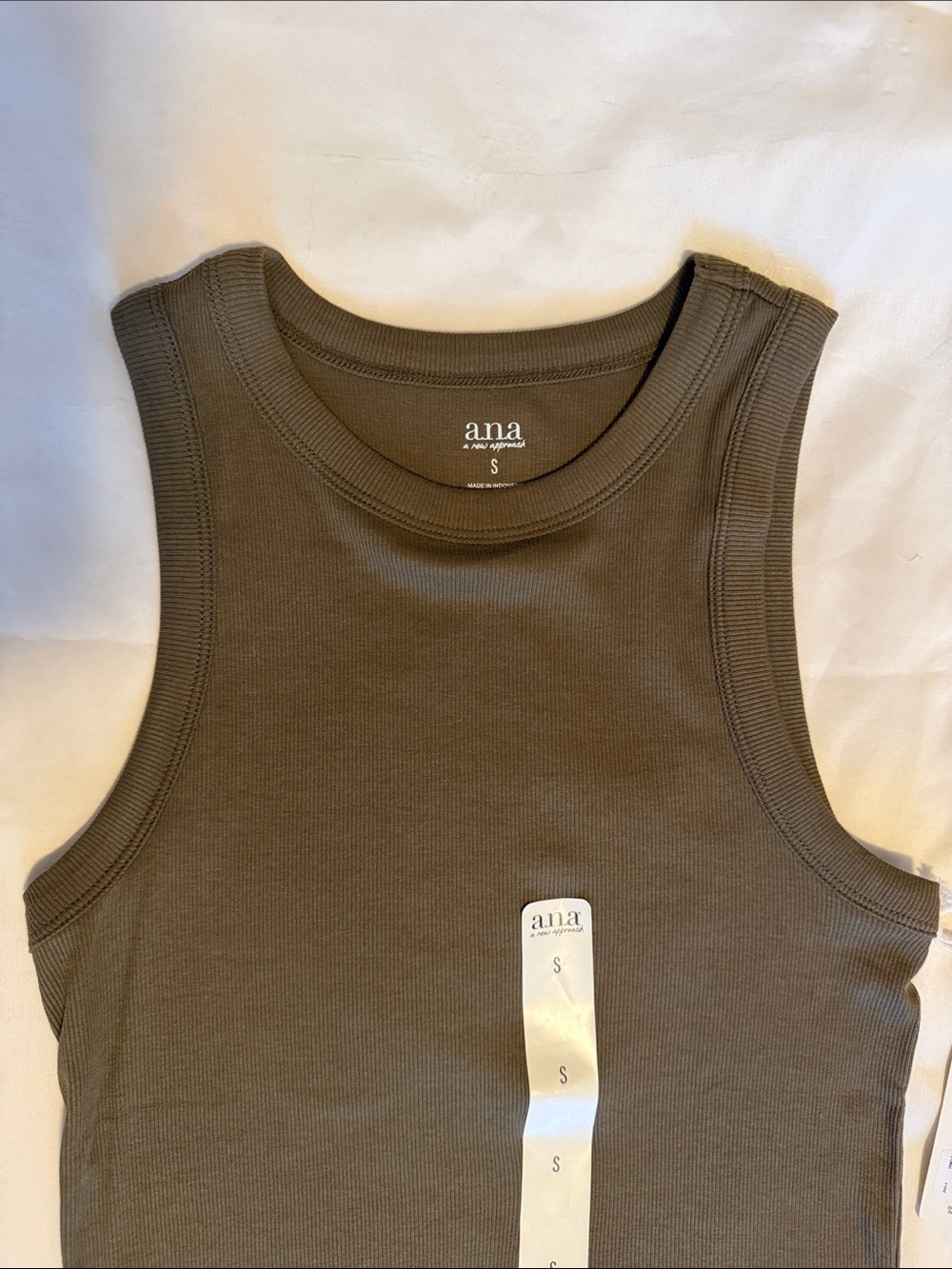NWT a.n.a Ribbed Tank - Picture 7 of 7